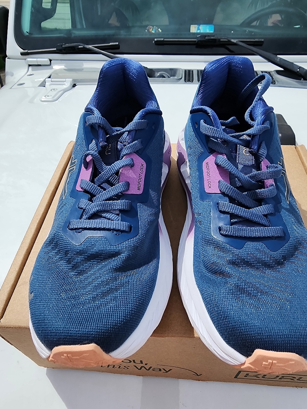 KURU Triple MAX Ion Blue with Purple Accent Women's Athletic Shoe! - Picture 3 of 7